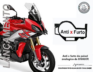 MOLDURA ANTI FURTO DO PAINEL ANALOGICO BMW S1000XR