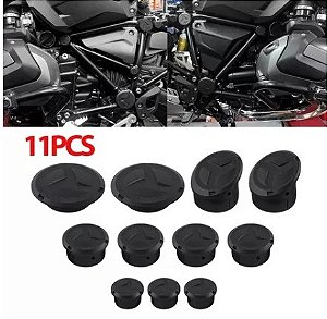 Jogo Tampas Chassi Quadro Bmw R1250 R1200 Gs R1200gs R1250gs