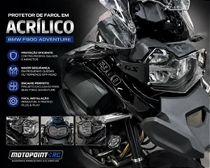 PROTETOR DE FAROL ACRILICO BMW F900 GSA