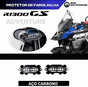 PROTETOR DE FAROL MILHA BMW R1300 GS ADVENTURE