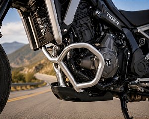 PROTETOR MOTOR AÇO INOX TIGER 900GT PRO