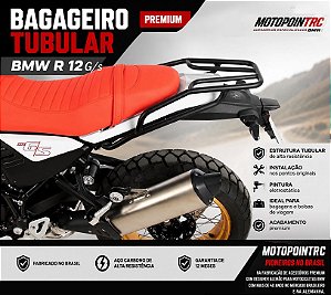BAGAGEIRO TRASEIRO TUBULAR BMW R12 G/s
