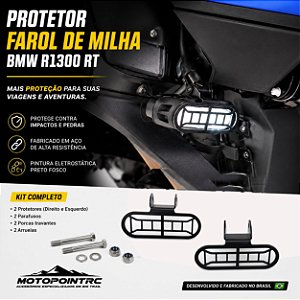 PROTETOR DE FAROL DE MILHA BMW R1300 RT