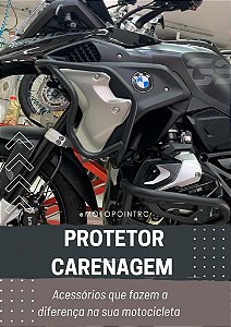 PROTETOR CARENAGEM PRETO BMW R1250GS PREMIUM