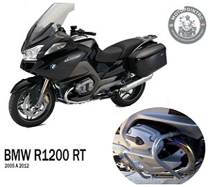 PROTETOR MOTOR AÇO INOXIDAVEL BMW R 1200 RT 2005 a 2012