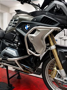 PROTETOR DE MOTOR E CARENAGEM EM AÇO INOX BMW R1200GS LC