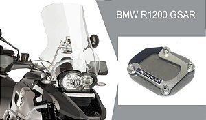 AMPLIADOR DA BASE DO DESCANSO LATERAL BMW R1200 GS AR 2008 a 2012