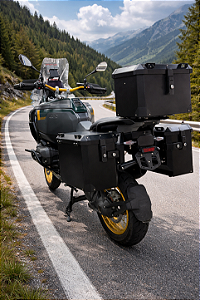 BAÚS LATERAIS EM ALUMÍNIO PARA BMW R1250 GS ou ADVENTURE