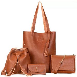 Conjunto de Bolsas Casual PU