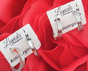 Duo de Argolas Inox