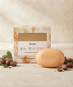 Sabonete Vegetal e barra Instance - Karité 4x80G - Eudora