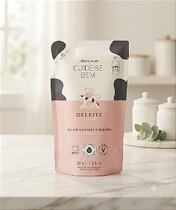 Refil Loção Desodorante Hidratante Corporal Cuide-Se Bem Deleite - 350 Ml - O Boticário