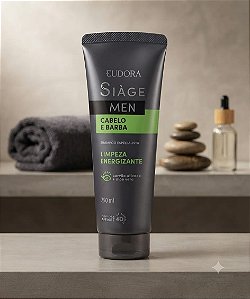 Shampoo Cabelo e Barba Men 250 Ml- Siàge - Eudora