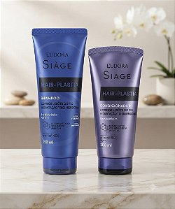 Combo Shampoo e Condicinador Hair Plastia- Eudora Siàge
