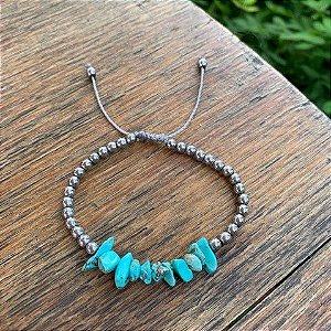 PULSEIRA CASCALHO TURQUESA