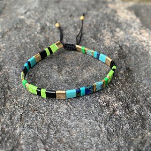 PULSEIRA MIYUKI TILA VERDE E AZUL