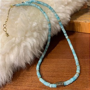 COLAR AQUAMARINE