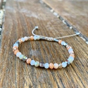 PULSEIRA CRISTAL NUDE