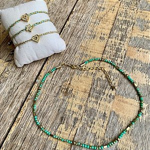 COLAR CANDY VERDE