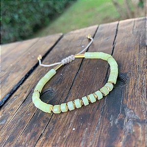 Pulseira Seleção Pedra Jade