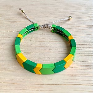 Pulseira Seleção Esmaltada