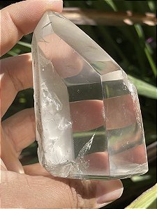 Ponta de Cristal Transprente