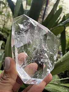 Cristal Transparente Polido Forma Livre
