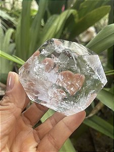Cristal Transparente Lapidado Forma Livre