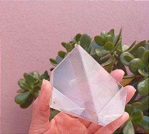 Cristal Transparente com Fantasma Extra
