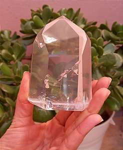 Cristal Transparente Ponta Geradora