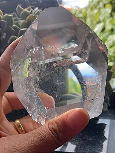 Cristal Transparente com Arco-íris