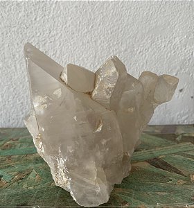 Drusa de Quartzo Cristal