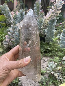 Ponta Quartzo Fumê Cristal Mestre