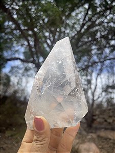 Cristal Transparente com Fantasma