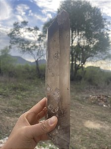 Quartzo Fumê Biterminado
