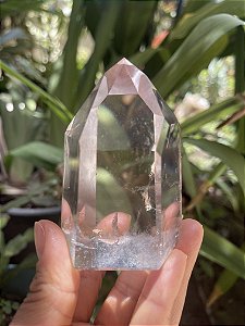 Cristal Transparente - Ponta Lapidada