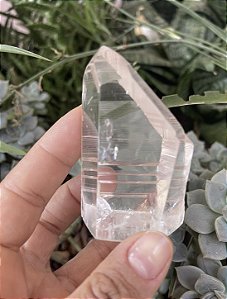 Ponta de Cristal Lemuriana Cristal Mestre