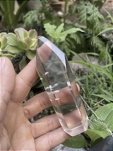 Ponta Quartzo Cristal Cristal Hialino