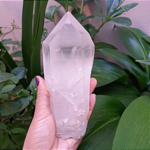 Ponta Geradora de Cristal Transparente