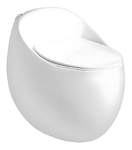 Vaso Sanitário Caixa Acoplada Monobloco White Pearl