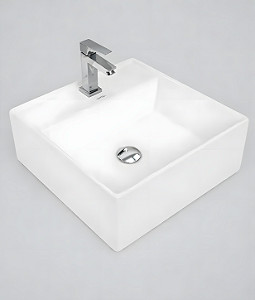 Cuba Cerâmica Banheiro/Lavabo 42x42 cm