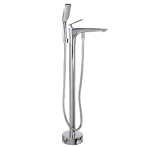 Misturador Monocomando de Piso para Banheira Cromado