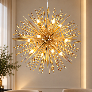 Lustre Pendente Estrela da Manhã 550mm