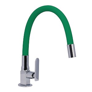 [PROMOÇÃO] Torneira cozinha gourmet silicone flexível Verde