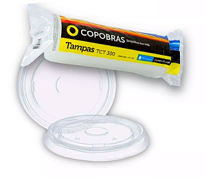 TAMPA TCT 300ML PLAST 50UN COPOBRAS