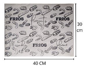 PAPEL ACOPLADO FRIOS 30X40 C/ 300UN