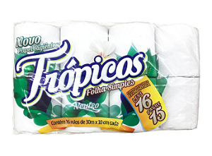 PAPEL HIG. F. SIMPLES (16X4) TROPICOS