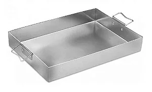 ASSADEIRA ALUMINIO 45X32X5CM HOTEL N 5 - VIGOR