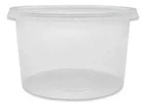 KIT POTE REDONDO 1000ML TR PP 25UN ULTRA