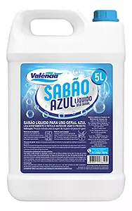 SABÃO LÍQUIDO 5L AZUL VALENCIA